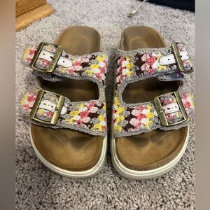 Hey Girl by Corky’s Crochet Platform Sandals